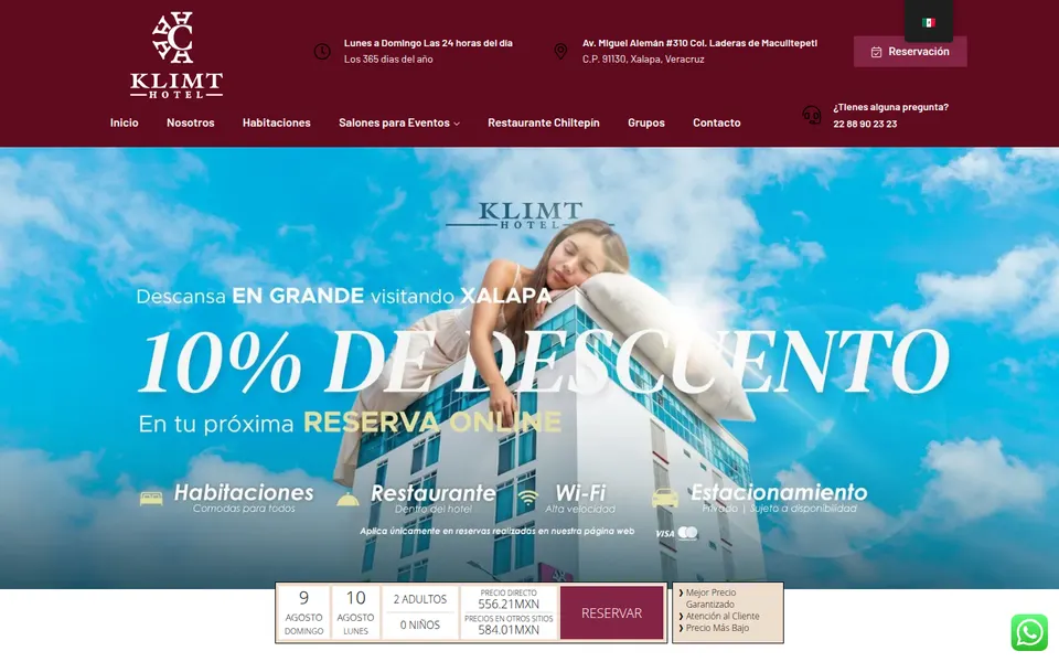 Captura de Hotel Klimt