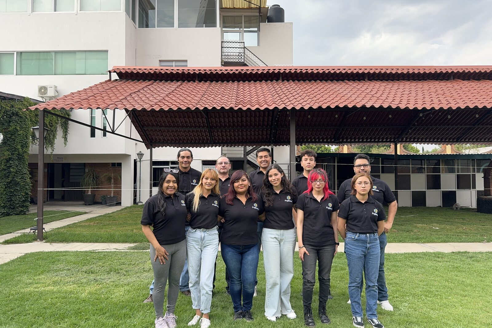 El equipo de PaginaMX en las oficinas de la empresa.